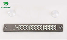 Load image into Gallery viewer, Car Styling Luminous Temporary Parking Card Night Light Phone Number Card Plate