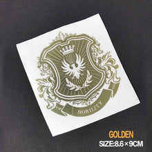 Load image into Gallery viewer, PITREW Coat of Arms of Russia Nickel Metal Car Stickers Decals Russian Federation Eagle Emblem for Car Styling
