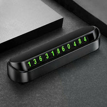 Load image into Gallery viewer, Car Styling Temporary Parking Card Phone Number Card Plate Telephone Number Car Park Stop In Car-styling Automobile Accessories
