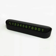 Load image into Gallery viewer, Car Styling Temporary Parking Card Phone Number Card Plate Telephone Number Car Park Stop In Car-styling Automobile Accessories
