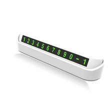 Load image into Gallery viewer, Car Styling Temporary Parking Card Phone Number Card Plate Telephone Number Car Park Stop In Car-styling Automobile Accessories
